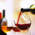 fine wines pour red wine