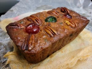 Fruitcake recipe result